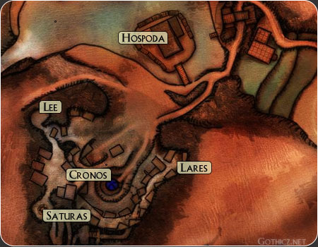 Mapa Nového tábora