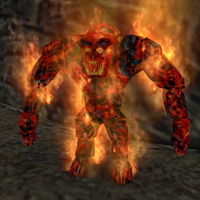 Ohnivý golem