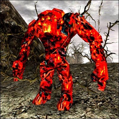 Ohnivý golem