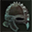 Kožená helma s emblémem